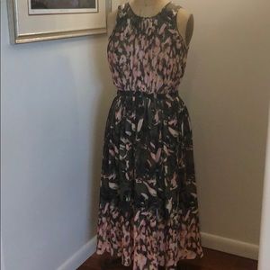 Catherine Malandrino sleeveless print dress